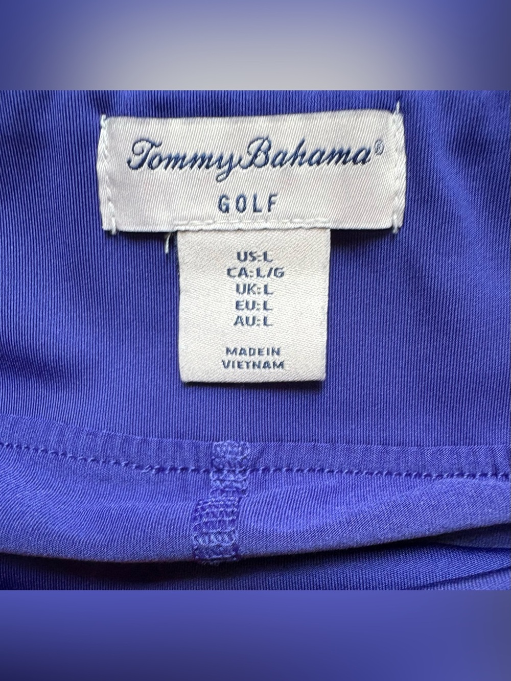 NWOT Tommy Bahama Pleated Golf Skort Large Blue Skirt Athletic Tennis Sporty - Picture 7 of 9